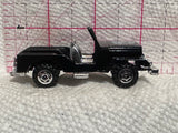 Black Jeep Police Unbranded  Diecast Car