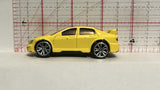 Yellow Racer Motor Max Diecast Car