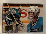 #195 Arturs Irbe San Jose Sharks 1994-95 Fleer Ultra Hockey Card