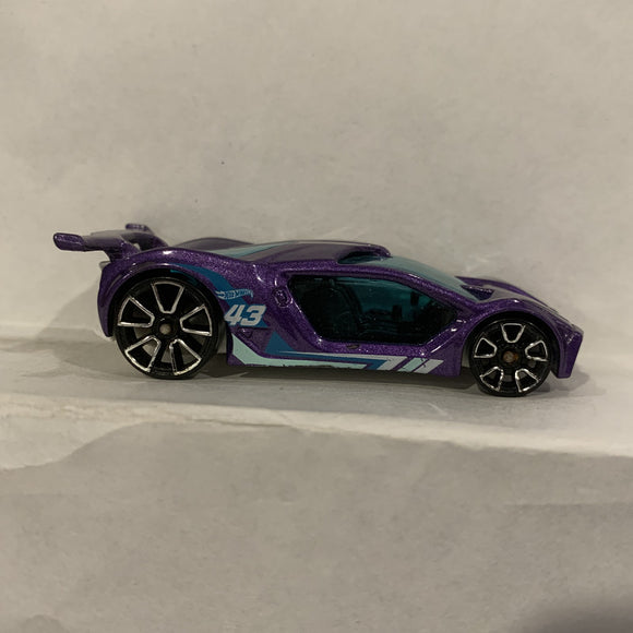 Purple Impavido 1 ©2015 Hot Wheels Diecast Car DG