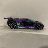 Purple Impavido 1 ©2015 Hot Wheels Diecast Car DG