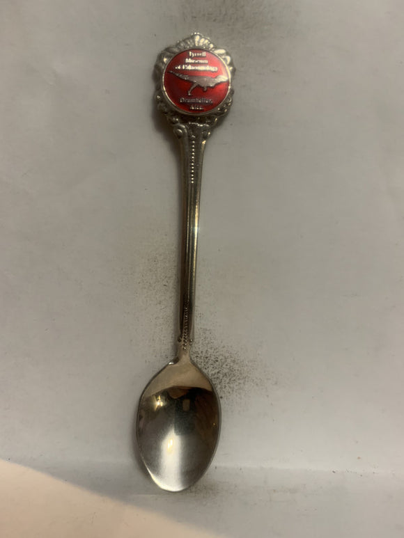 Tyrell Museum of Palaeontology Drumheller Alberta Souvenir Spoon