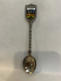 Quebec Crest Emblem Souvenir Spoon