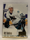 #192 Ulf Dahlen San Jose Sharks 1994-95 Fleer Ultra Hockey Card