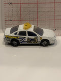 White Virginia Police 2000 Chevrolet Impala 1998 Matchbox Toy Diecast Car