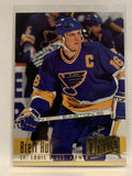 #183 Brett Hull St Louis Blues 1994-95 Fleer Ultra Hockey Card