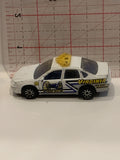 White Virginia Police 2000 Chevrolet Impala 1998 Matchbox Toy Diecast Car