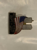 We Won't Forget Sept 11 2001 New York Lapel Hat Pin BH