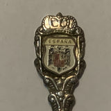 Espana Spain Coat of Arms Collectable Souvenir Spoon DF