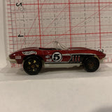 Red '65 Corvette ©1999 Hot Wheels Diecast Car DG