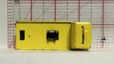 Yellow Transport Truck 1/100 Majorette Diecast Car