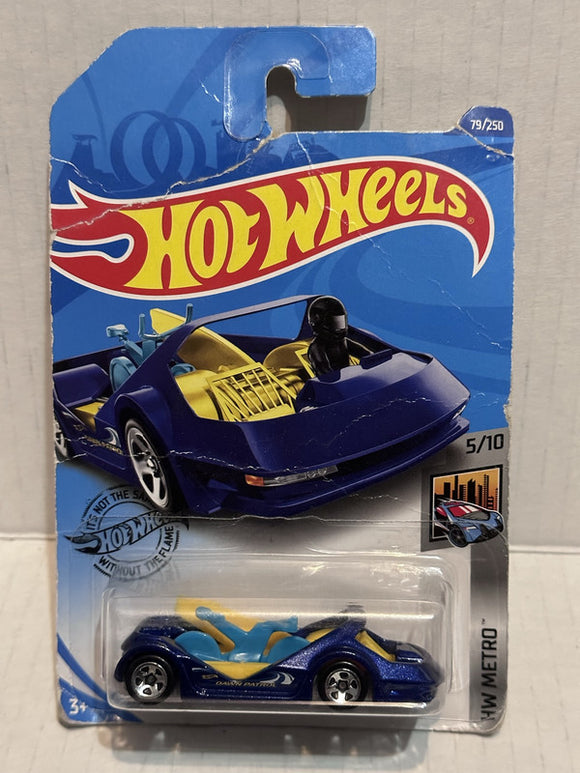 Blue Deora III HW Metro 5/10 79/250 GHC44 2018 Hot Wheels Diecast Car