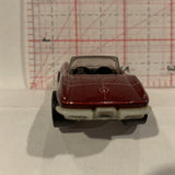 Red '65 Corvette ©1999 Hot Wheels Diecast Car DG