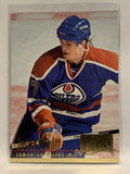 #68 Jason Arnott Edmonton Oilers 1994-95 Fleer Ultra Hockey Card