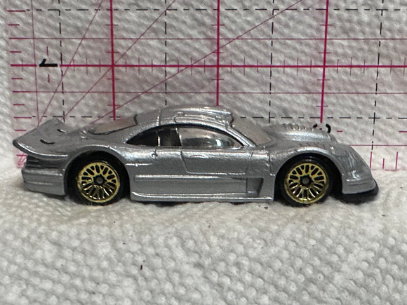 Silver Mercedes CLK-LM 1999 Hot Wheels Diecast Car