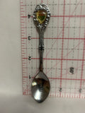 Green Lake saskatchewan Crest Emblem Canada Souvenir Spoon