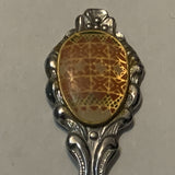 Yorkton Saskachewan Easter Egg Collectable Souvenir Spoon DF