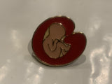 Baby in the Womb Lapel Hat Pin DN