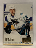 #192 Ulf Dahlen San Jose Sharks 1994-95 Fleer Ultra Hockey Card