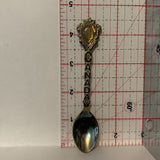 Donnelly Alberta Canada Oil Derricks collectable Souvenir Spoon PY