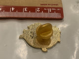 Lion Head Mane Lapel Hat Pin DN