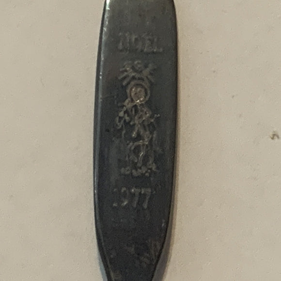 Noel 1977 Angel collectable Souvenir Spoon PY