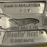 Purple Howlin Heat ©2010 Hot Wheels Diecast Car DG