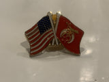 USA Shriners International Friendship Flag Lapel Hat Pin DN