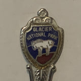 Glacier National Park Mountain Goat collectable Souvenir Spoon PY