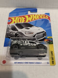 White Hot Wheels Ford Transit Connect HW Art Cars 6/10 64/250 HKH50 2021 Hot Wheels Diecast Car