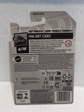 White Hot Wheels Ford Transit Connect HW Art Cars 6/10 64/250 HKH50 2021 Hot Wheels Diecast Car