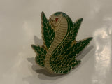 Snake Leaf Lapel Hat Pin DN
