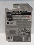 Grey 1988 Jeep Wagoneer HW The 80s 5/10 52/250 HKG86 2021 Hot Wheels Diecast Car