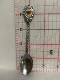 Red Lodge Park Alberta Wild Rose Souvenir Spoon
