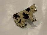 Black & White Holstein Dairy Cow Lapel Hat Pin BH