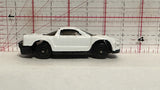 White #1 Turbo Racer Unbranded Diecast Car