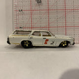 White '70 Chevelle SS Wagon  Hot Wheels Diecast Car DH