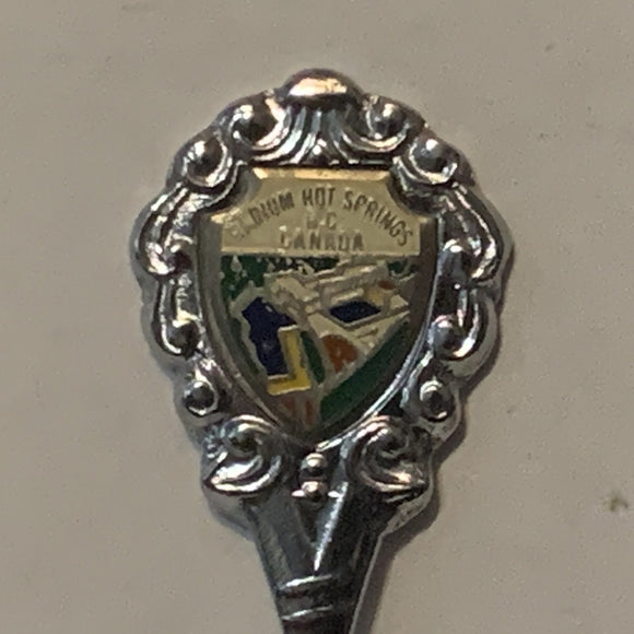 Radium Hot Springs BC Canada collectable Souvenir Spoon PY