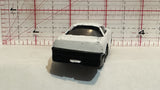White #1 Turbo Racer Unbranded Diecast Car