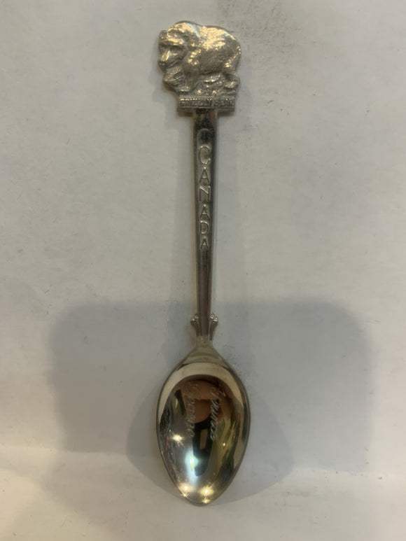 Prince George BC Canada Grizzley Bear Souvenir Spoon