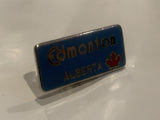 Edmonton Alberta  Maple Leaf Lapel Hat Pin DN