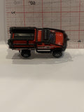 Red Ford F-350 Super Duty Superlift 2013 Matchbox Toy Diecast Car
