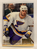 #189 Brendan Shanahan St Louis Blues 1994-95 Fleer Ultra Hockey Card