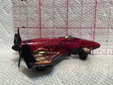 Red Poison Arrow Plane Hot Wheels Diecast Car