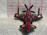 Red Poison Arrow Plane Hot Wheels Diecast Car