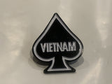 Spade Vietnam Lapel Hat Pin BH