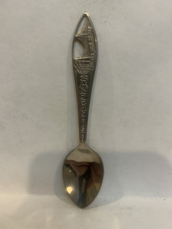Golden Gate Bridge San Francisco California Souvenir Spoon