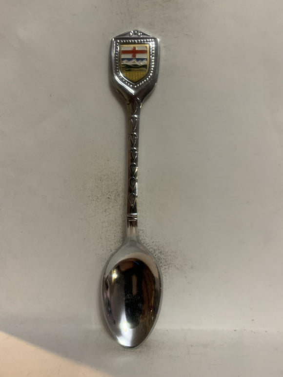 Alberta Crest Emblem Souvenir Spoon