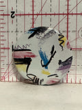 Color Doodle Design Button Pinback