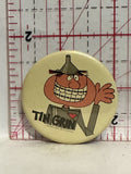 Tin Grin Braces Button Pinback